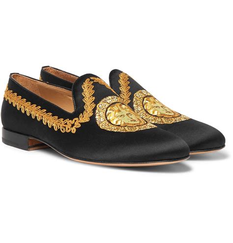 Versace loafers men's sale